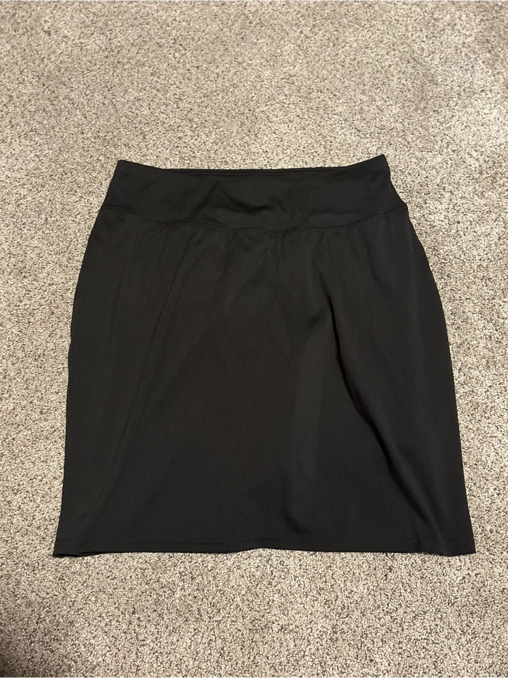 🌸Essentials Black Pencil Skirt with Stretch Waistband